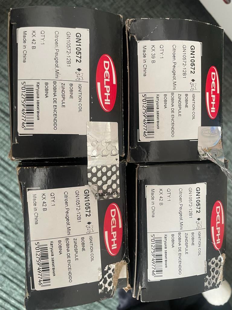 Delphi bobines voor Citroën, Peugeot, Mini, Ophalen of Verzenden, Gebruikt, Citroën