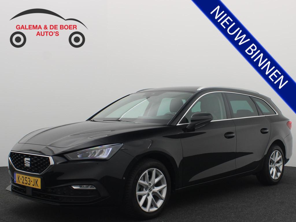 SEAT Leon Sportstourer 1.5 TSI Style Launch Edition TREKHAAK, Stof, 4 cilinders, Leon, Zwart