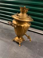 Antieke Messing Samovar - Klassieke Theemaker, Ophalen of Verzenden, Koper
