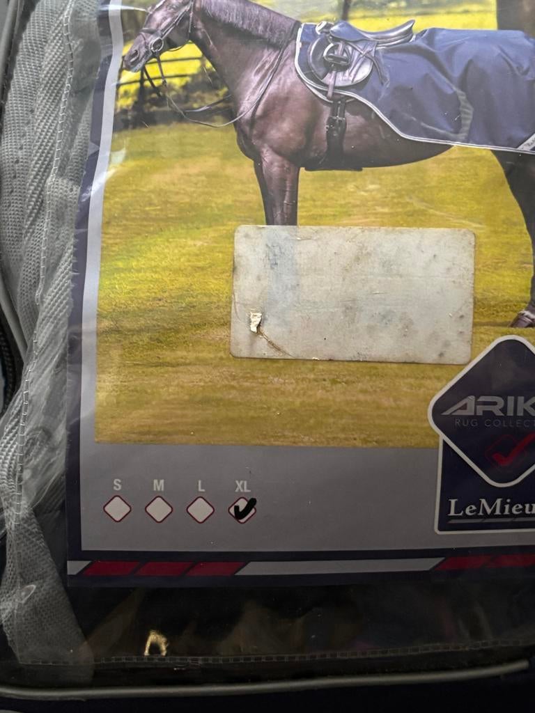 Lemieux arika uitrijdeken, Ophalen of Verzenden, Zo goed als nieuw