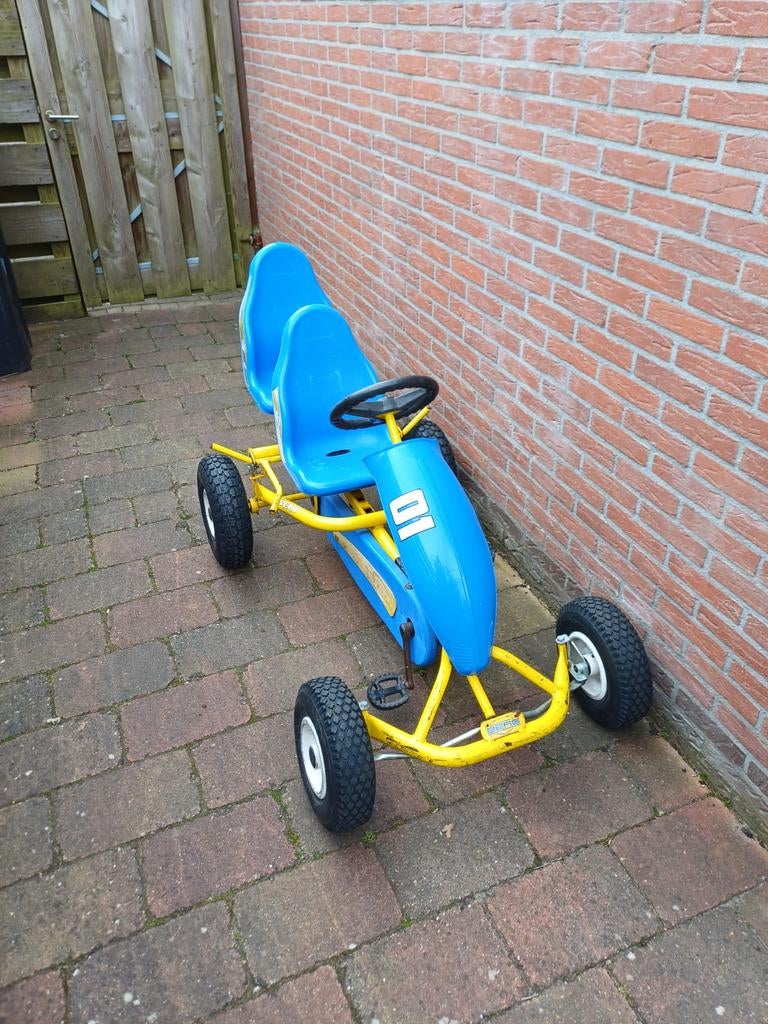 Berg Cyclo skelter met duostoel en vrijloop, Kinderen en Baby's, Speelgoed | Buiten | Skelters, Ophalen, Gebruikt, Berg, Vrijloopautomaat