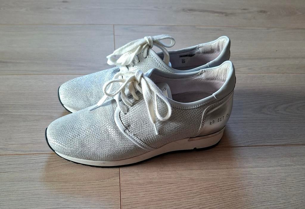 Red Rag shoes, zilverkleurige sneakers mt 39, Ophalen of Verzenden