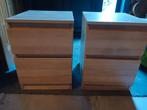 Nachtkastjes IKEA (2 stuks), Ophalen, Overige materialen, Gebruikt, Minder dan 45 cm
