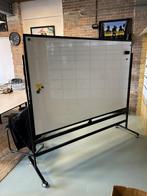Whiteboard met frame op wielen, Diversen, Schoolborden, Ophalen, Mobiel, Gebruikt, Whiteboard