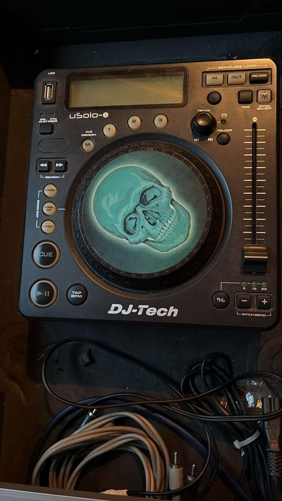 DJ-Tech USolo-e DJ-speler - Compacte USB/CD-speler, Ophalen, Gebruikt, Draaitafel, Overige merken