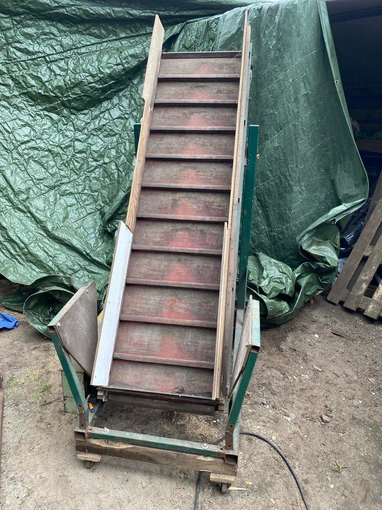 Robuuste Bouwlift / Transportband - Gebruikt, Doe-het-zelf en Verbouw, Bouwliften, Ophalen, Gebruikt, Bouwlift