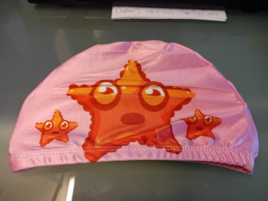 2 leuke kinderen badmutsen, Ophalen of Verzenden, Nieuw, Jongetje of Meisje, Zwem-accessoire