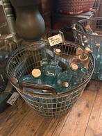 Italiaanse Glazen Flessen met Kurk, Ophalen