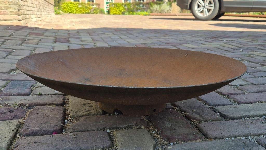 Vuurschaal nieuw cortenstaal 60cm, Ophalen, Nieuw