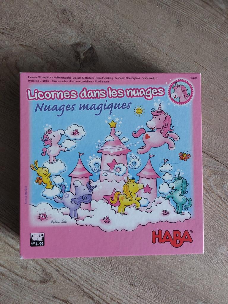 HABA Eenhoornspel, zo goed als nieuw, Ophalen of Verzenden, Zo goed als nieuw, HABA