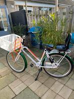 Damesfiets met yepp achterzitje en voormand, Ophalen of Verzenden, Zo goed als nieuw