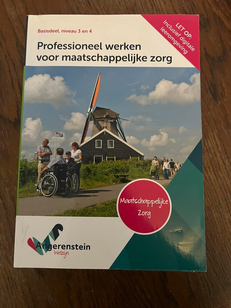 Professioneel werken in maatschappelijke zorg - Nieuw!, Boeken, Ophalen of Verzenden, Gamma, Nieuw, MBO