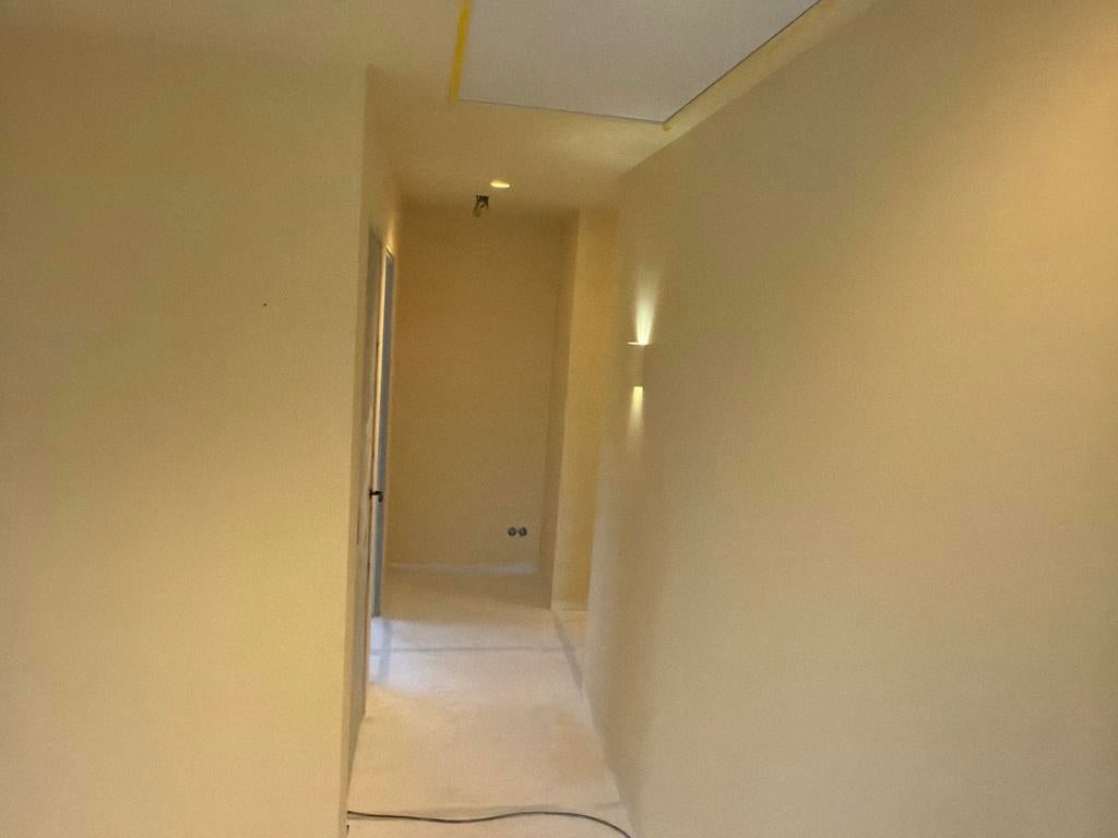 Sikkens Alphacryl Pure Mat SF muurverf geel, Ophalen, Gebruikt, Geel, Verf