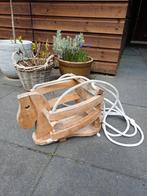 Houten paard schommel - In goede staat, Ophalen, Gebruikt