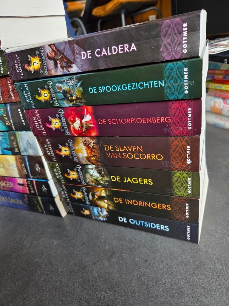 16x De Grijze Jager + Broederband boeken, Boeken, Ophalen of Verzenden, Gelezen