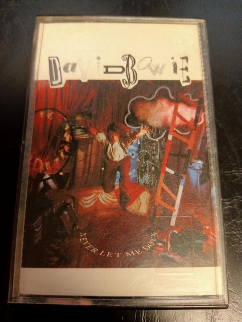 David Bowie - Never Let Me Down cassettebandje, Gebruikt, 1 bandje, Ophalen of Verzenden, Origineel