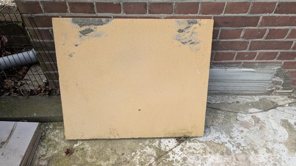 Vuurvaste steen 67x56x3cm, Ophalen, Hout, Houtkachel