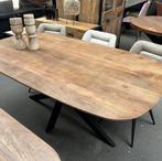 Magazijn Leegverkoop Eettafel deens ovaal matrix zwart SALE, Nieuw, Ophalen of Verzenden, Info@wkhome.nl, Argonweg 20 Amersfoort