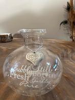 Riviera Maison Vaasje / Karaf met hartje, Overige kleuren, Ophalen of Verzenden, Minder dan 50 cm, Glas