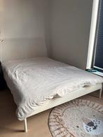 Gratis bed, Huis en Inrichting, Ophalen, Gebruikt, Wit, Twijfelaar