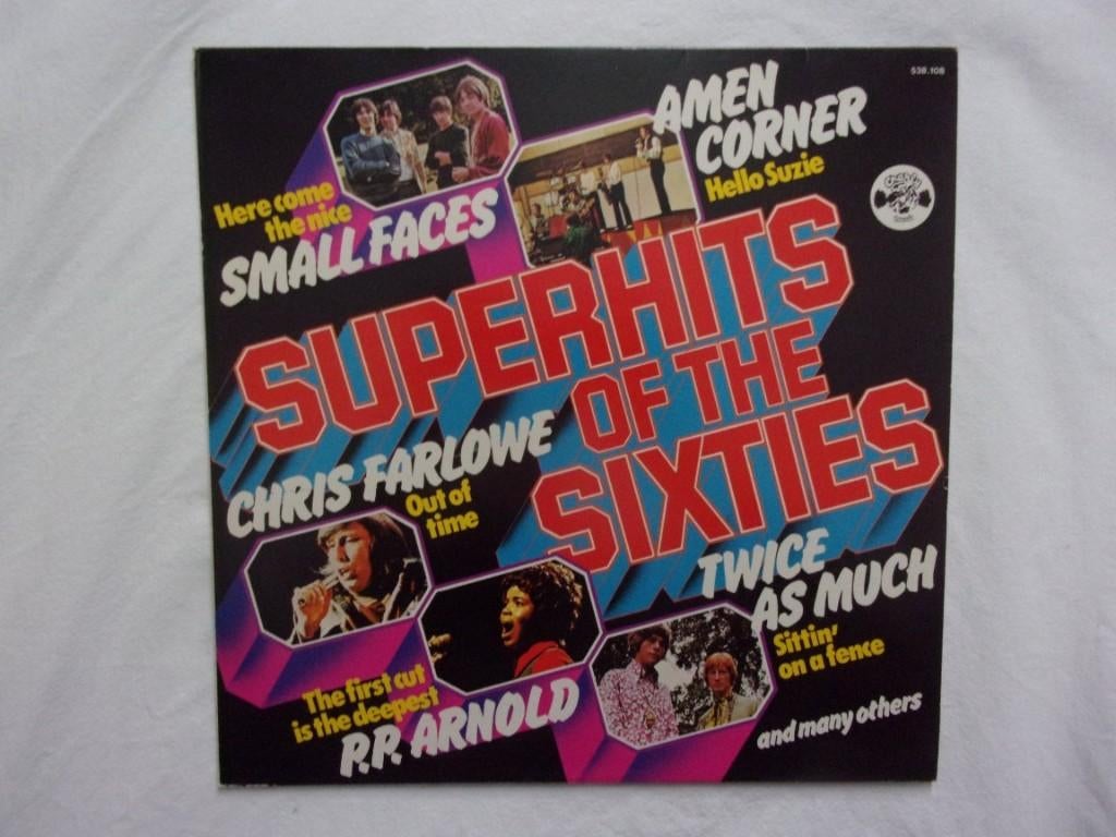 Superhits of the sixties LP, Ophalen of Verzenden, Gebruikt, 12 inch