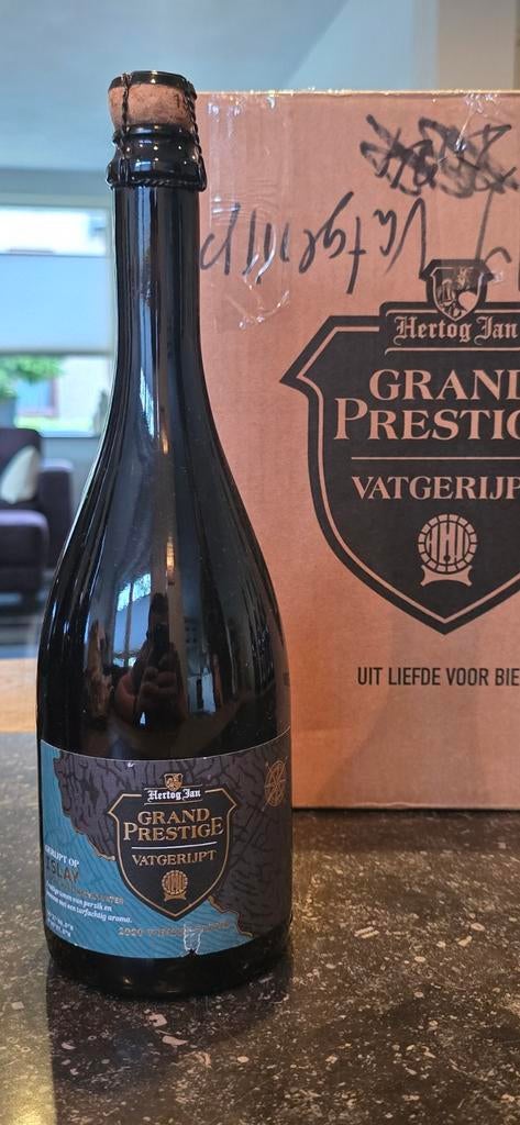 Hertogjan vatgerijpt 2020 wiskey, Ophalen, Zo goed als nieuw, Flesje(s), Hertog Jan