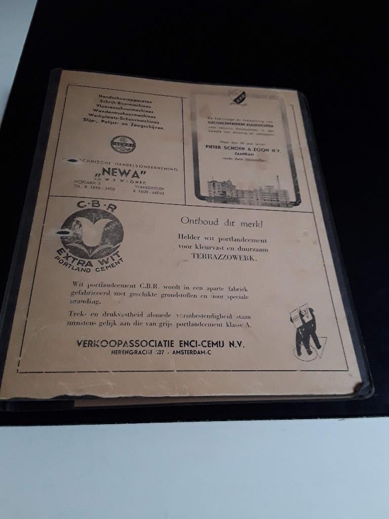 zeer oude ordner, Ophalen of Verzenden