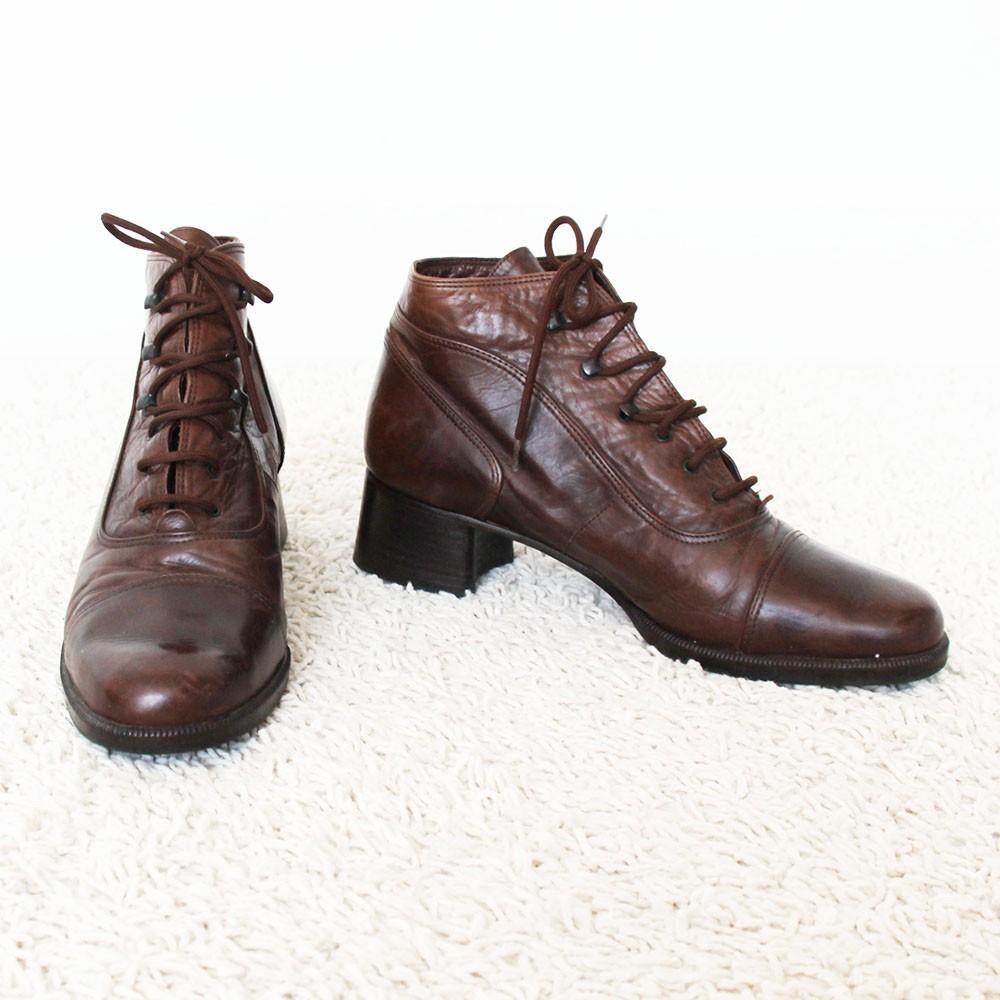 Prachtige Leren Ravelli Veterschoenen - 30 (Maat 39) € 35,-, Kleding | Dames, Schoenen, Bruin, Overige typen, Ophalen of Verzenden