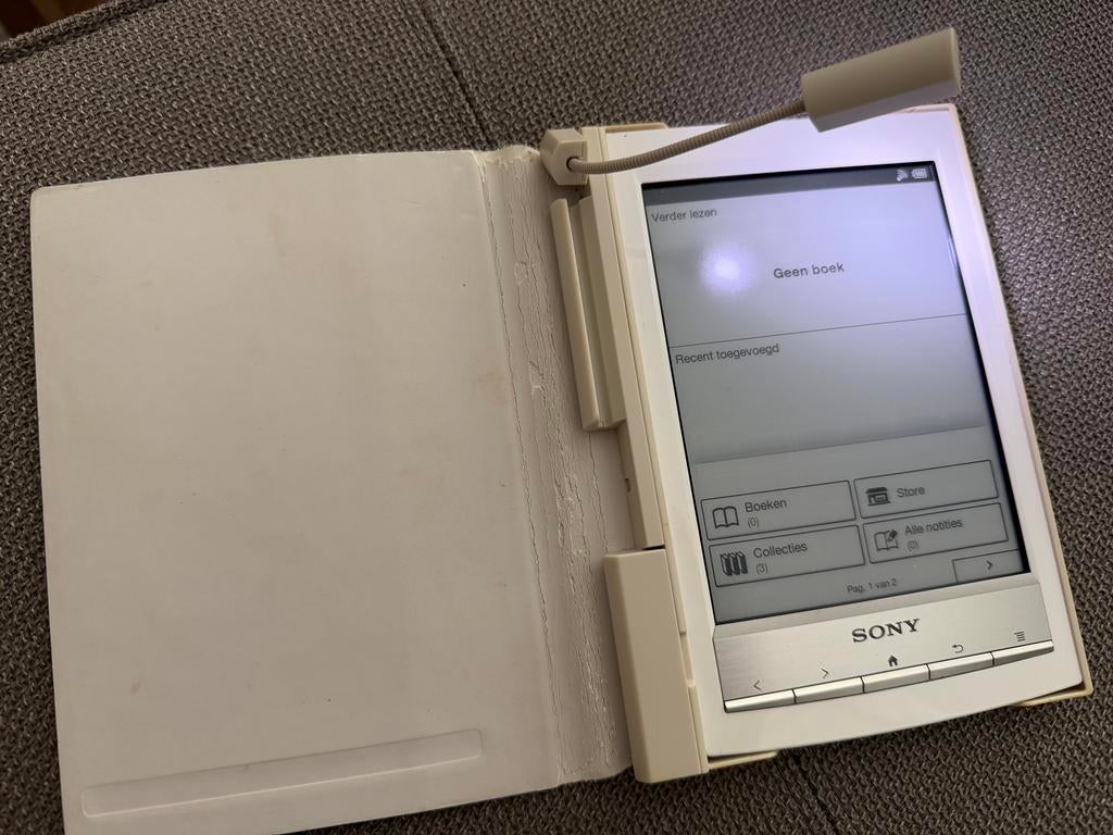Sony E-reader wit, Computers en Software, E-readers, Ophalen of Verzenden, Gebruikt