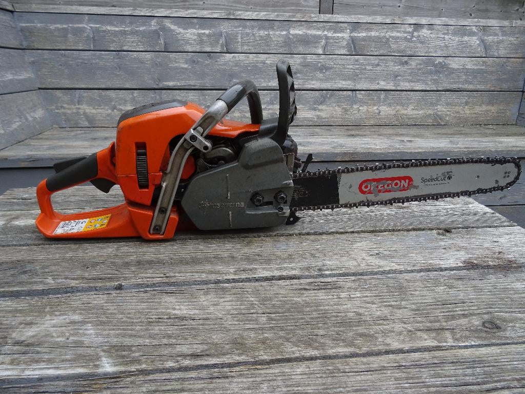 Husqvarna 550XP MARK II  MK2 kettingzaag 45cm zaagblad, Tuin en Terras, Hand-tuingereedschap, Ophalen of Verzenden, Gebruikt, Husqvarna