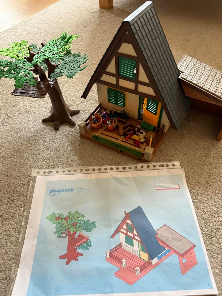 Grote partij Playmobil met diverse sets en figuren, Ophalen, Gebruikt, Complete set