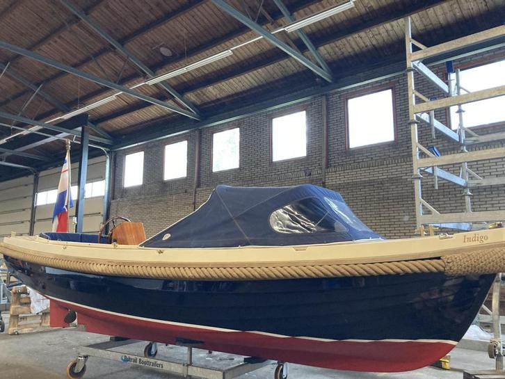 Interboat 19 Classic + Vetus 25pk + Zonnedek + Tafel + Teak, Watersport en Boten, Sloepen, Gebruikt, 10 tot 30 pk, 3 tot 6 meter