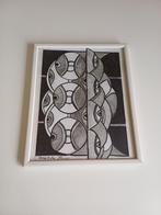 Een abstracte tekening, Ophalen