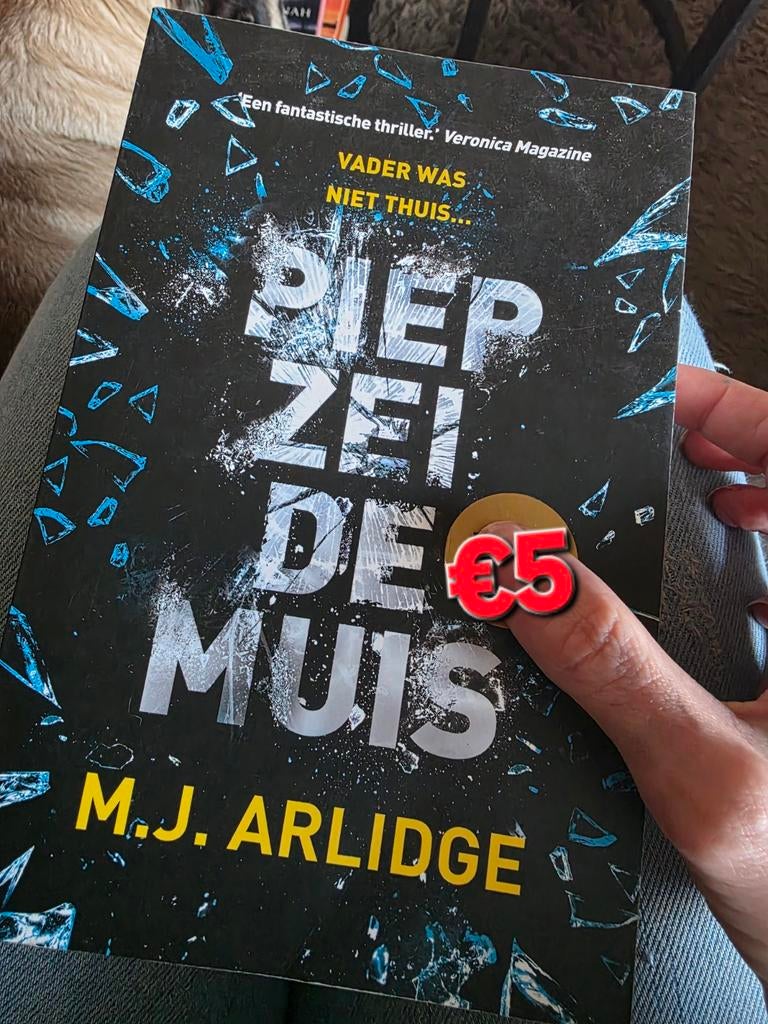 Piep zei de muis M.J arlidge, Boeken, Ophalen of Verzenden, Zo goed als nieuw