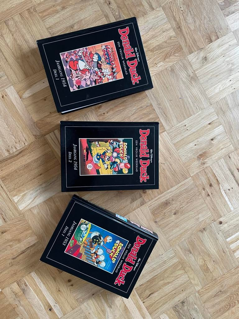Donald Duck Jaargang 1953 & 1954 - Vroege jaargangen!, Boeken, Meerdere stripboeken, Ophalen of Verzenden, Gelezen