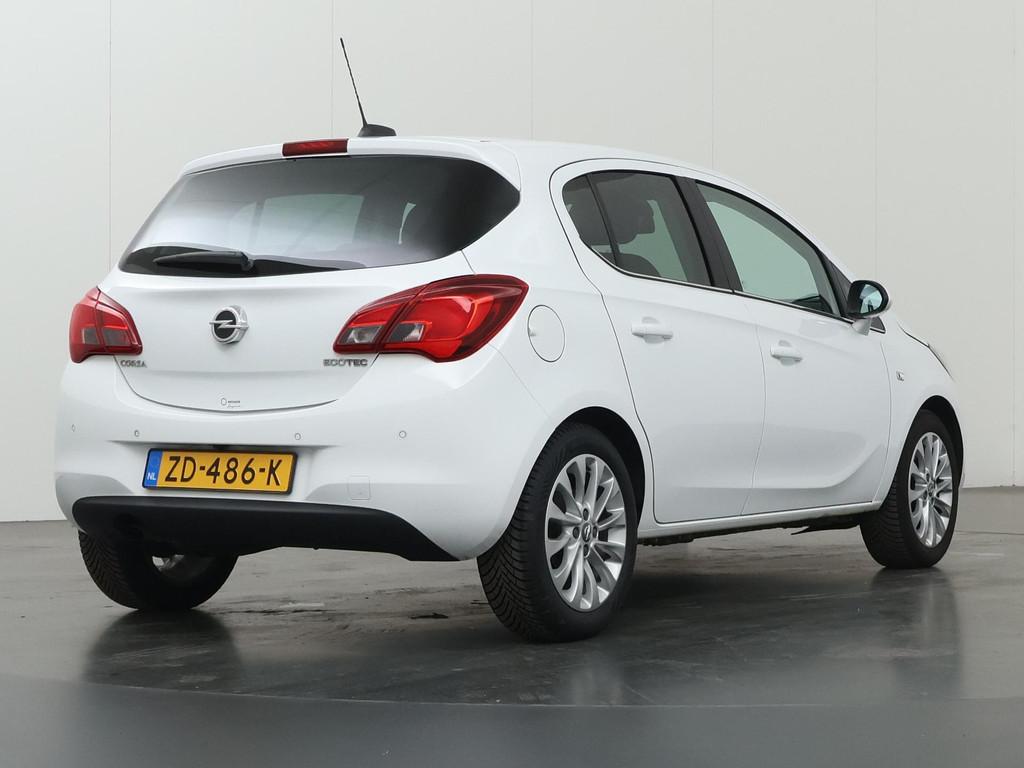 Opel Corsa 1.0 Turbo Online Edition | Navigatie | Climate Co, Auto's, Voorwielaandrijving, Stof, Gebruikt, Euro 6