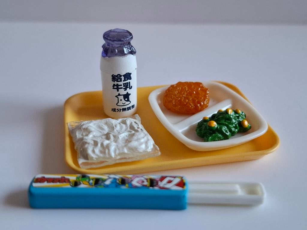 Re-ment school lunch, Ophalen of Verzenden, Zo goed als nieuw