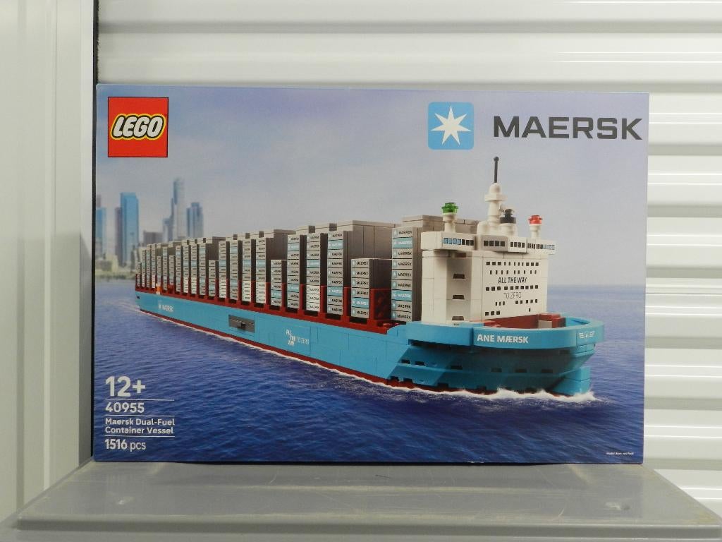 LEGO Maersk containerschip  (40955), Kinderen en Baby's, Speelgoed | Duplo en Lego, Ophalen of Verzenden, Nieuw, Complete set