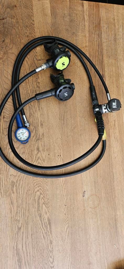 Scubapro Ademautomaat Set: MK20, 2x R380, Manometer, Ophalen of Verzenden, Gebruikt