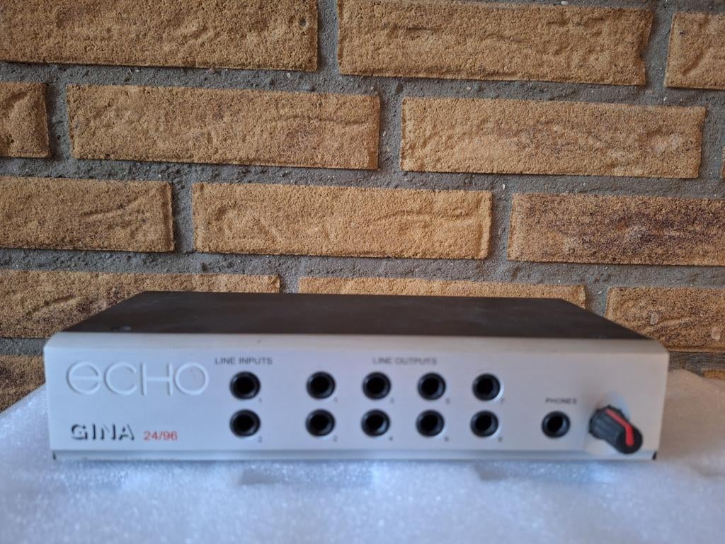 Echo Gina 24/96 Breakout box, Ophalen of Verzenden, Gebruikt, Extern, Echo Digital audio