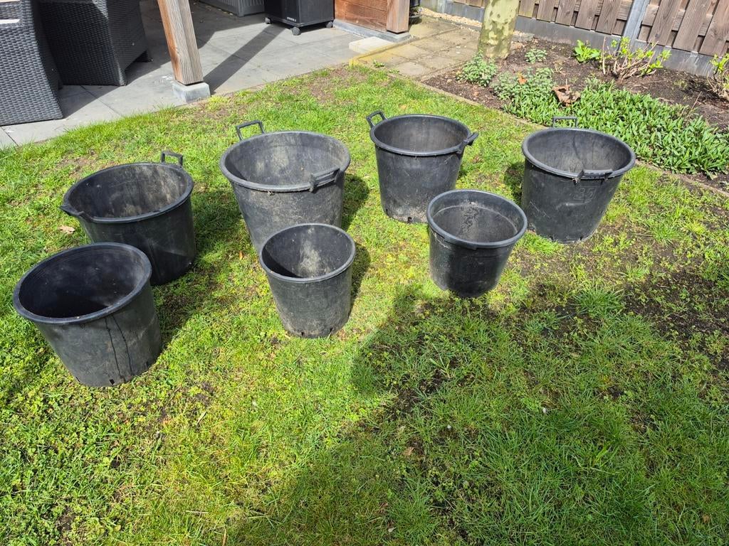 Planten kuipen /containers, Ophalen, Kunststof, Rond, Balkon
