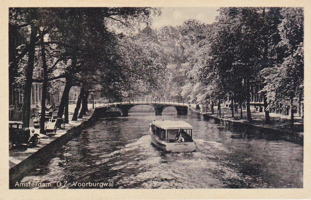 06870 Amsterdam - O.Z. Voorburgwal, Verzenden, 1920 tot 1940, Ongelopen, Noord-Holland