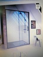 douche schuifdeur zwart 6 mm veiligheidsglas 120x200, Ophalen, Zo goed als nieuw, Glas, Douche