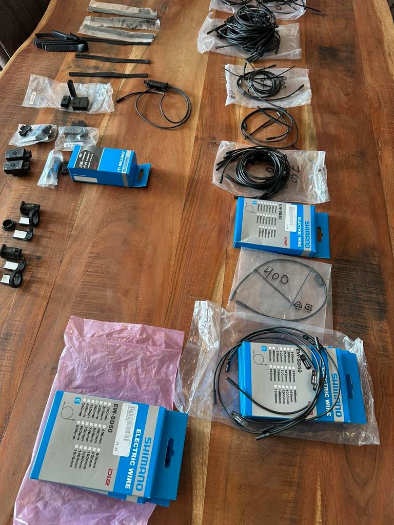 Shimano Di2 kabels, junctionboxes nieuw!, Overige materialen, Overige typen, Nieuw, Ophalen of Verzenden