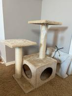 Krabpaal - als nieuw - met mandje voor aan verwarming, Dieren en Toebehoren, Ophalen, Zo goed als nieuw, Krabpaal