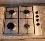 ETNA 4-pits inbouw gaskookplaat (RVS) mét gasslang, Ophalen, Gebruikt, 4 kookzones, Inbouw