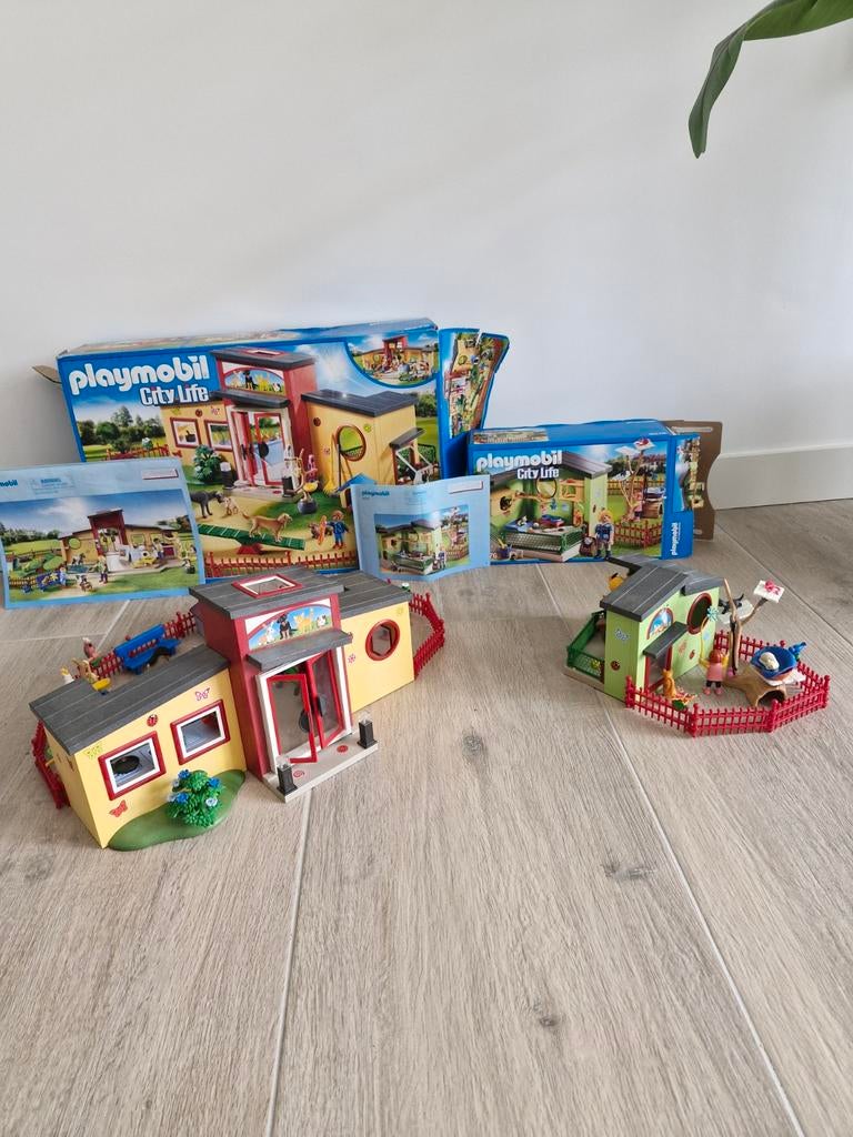 Playmobil citylife dierenpension en kattenverblijf, Ophalen