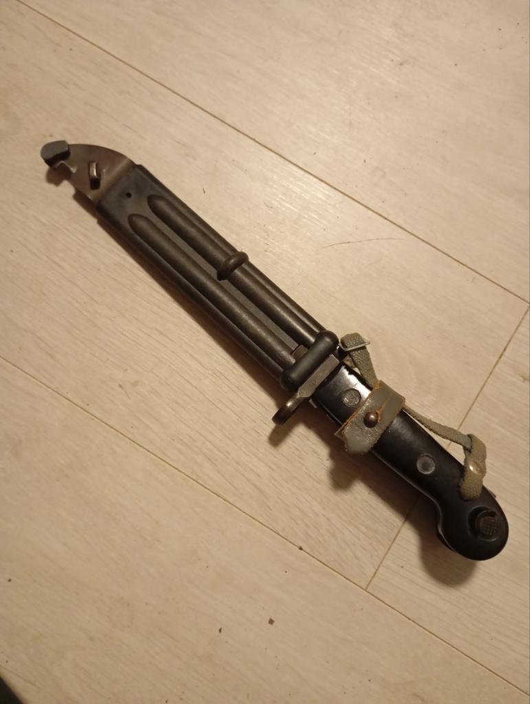 Ak47 DDR bajonet, Verzamelen, Militaria | Algemeen, Ophalen of Verzenden, Landmacht, Overige gebieden, Mes of Dolk