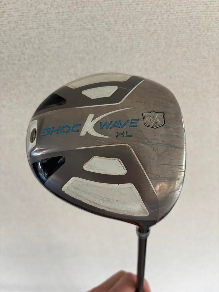 Wilson Staff Shock Wave HL Driver | L Flex, Ophalen of Verzenden, Zo goed als nieuw, Club, Wilson Staff