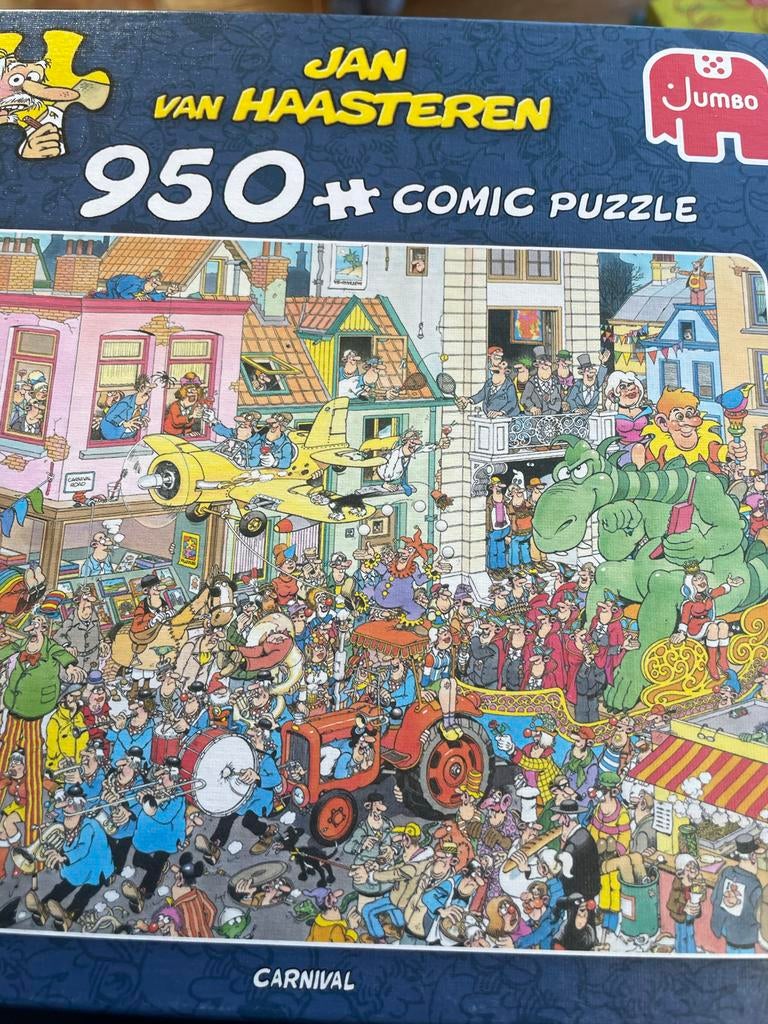 Jan van Haasteren Carnival Puzzel 950 Stukjes, Ophalen, 500 t/m 1500 stukjes, Zo goed als nieuw, Legpuzzel